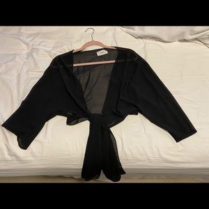 MiMOSA black sheer shall (FROM ITALY‼️)